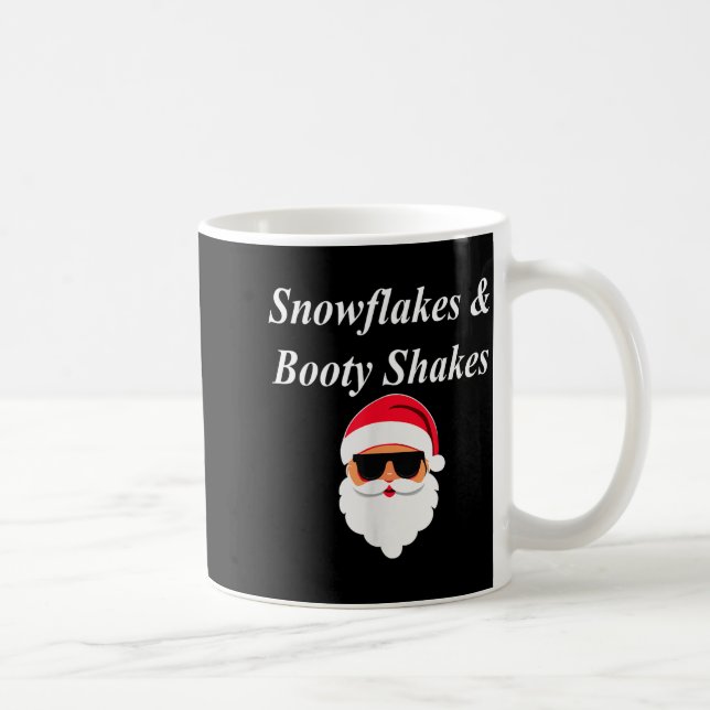 Booty Shake Christmas Funny Naughty Dirty Raunchy  Kaffeetasse (Rechts)