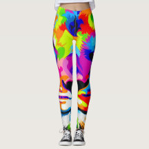 Bootylisos Liquid Rainbow Lion Animal Print