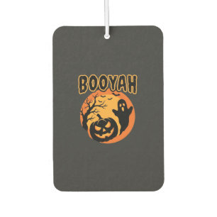 Booyah Halloween-Geist-Kürbis-Design Autolufterfrischer