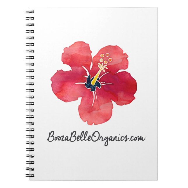 BoozaBelle Organics Notizblock (Vorderseite)
