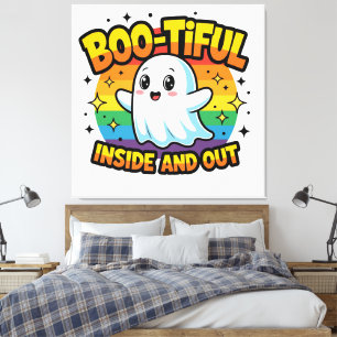 Boozäh innen und außen leinwanddruck