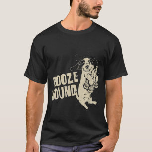 Booze Hound Beer Lover Präsentieren Betrunkenes Ba T-Shirt