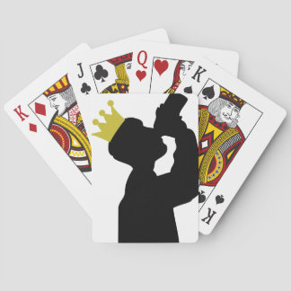 Boozer mit Kronensymbol Spielkarten