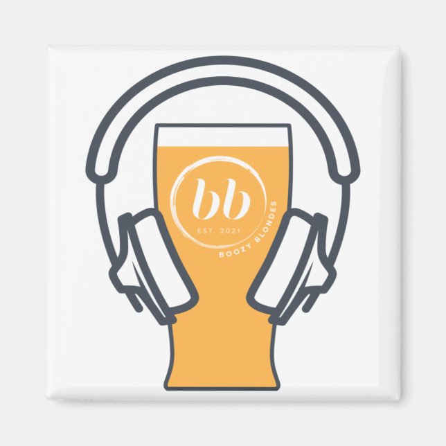 Boozy Blondes Magnet (Vorne)
