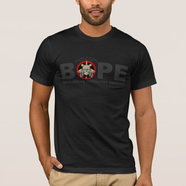 BOPE - Brasilianische Polizei T-Shirt (Vorderseite)