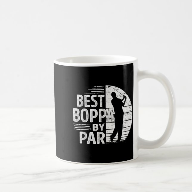 Boppa By Par, Golf Shirt Gift Grandpa, Father's Da Kaffeetasse (Rechts)