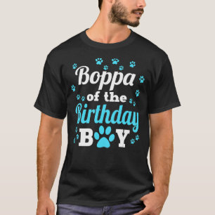 Boppa des Geburtstags Junge Pfote Bday Party Celeb T-Shirt