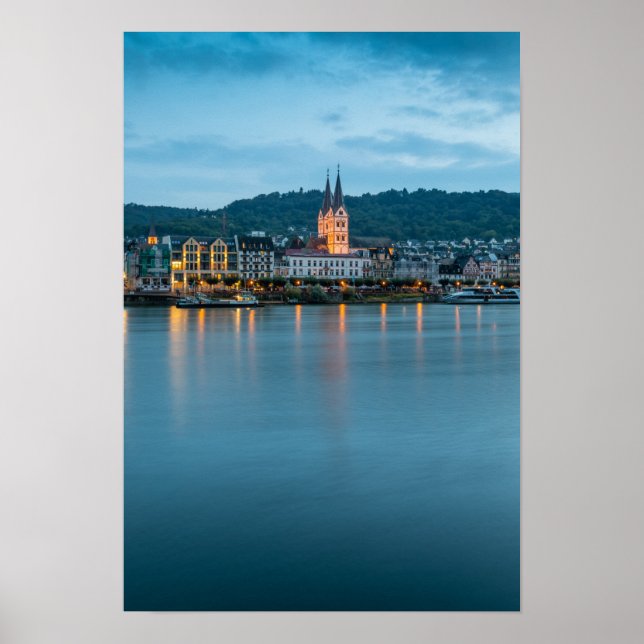 Boppard am Rhein Deutschland Poster (Vorne)