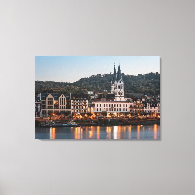 Boppard Deutschland Leinwanddruck (Vorderseite)
