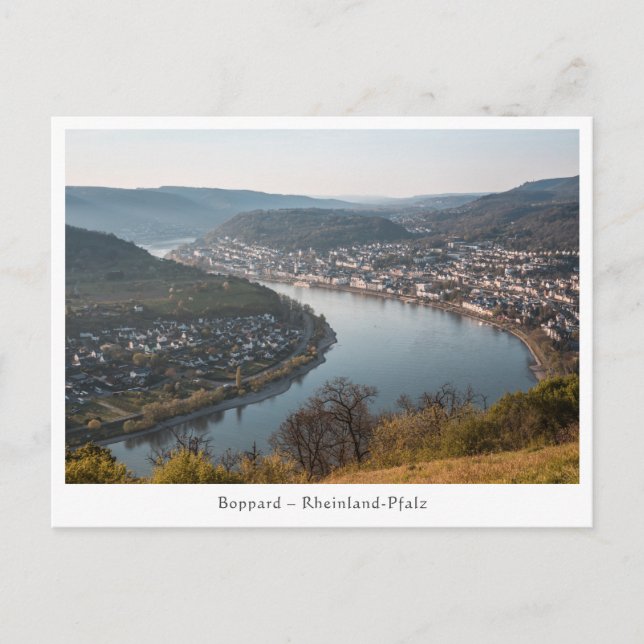 Boppard Deutschland Postkarte (Vorderseite)