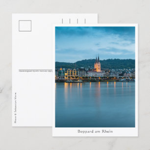 Boppard Deutschland Postkarte