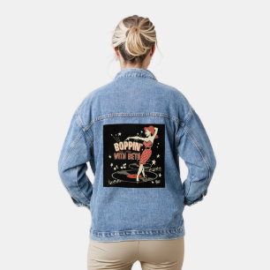 Boppin' mit Beth Ladys Denim-Jacke Jeansjacke