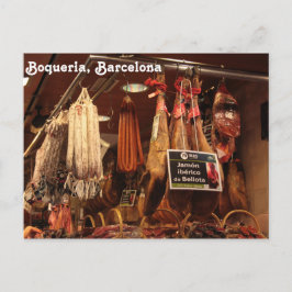 Boqueria-Butcher Postkarte
