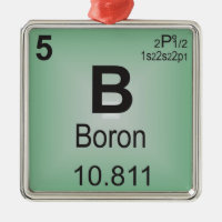 Bor-einzelnes Element des Periodensystems