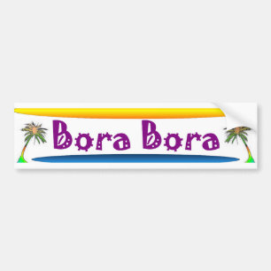 Bora Bora Autoaufkleber