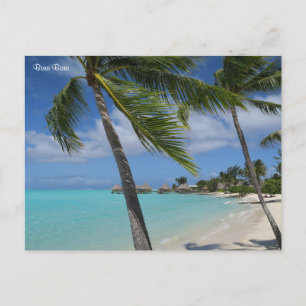 Bora Bora Feiertagspostkarte