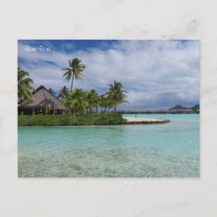 Bora Bora Feiertagspostkarte