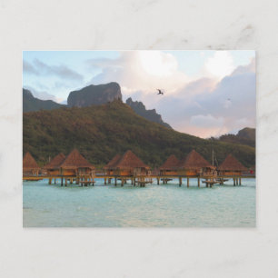 Bora Bora Feiertagspostkarte