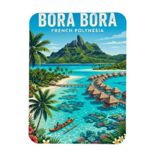 Bora Bora Französisch-Polynesien Magnet