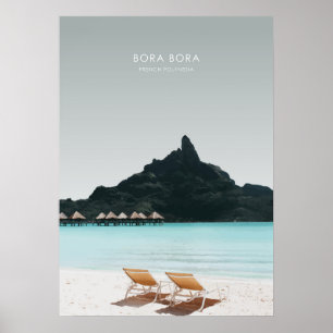 Bora Bora, Französisch-Polynesien Poster