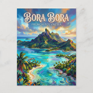Bora Bora Französisch-Polynesien Postkarte
