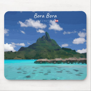 Bora Bora, Französisch-Polynesien - Strandresort Mousepad