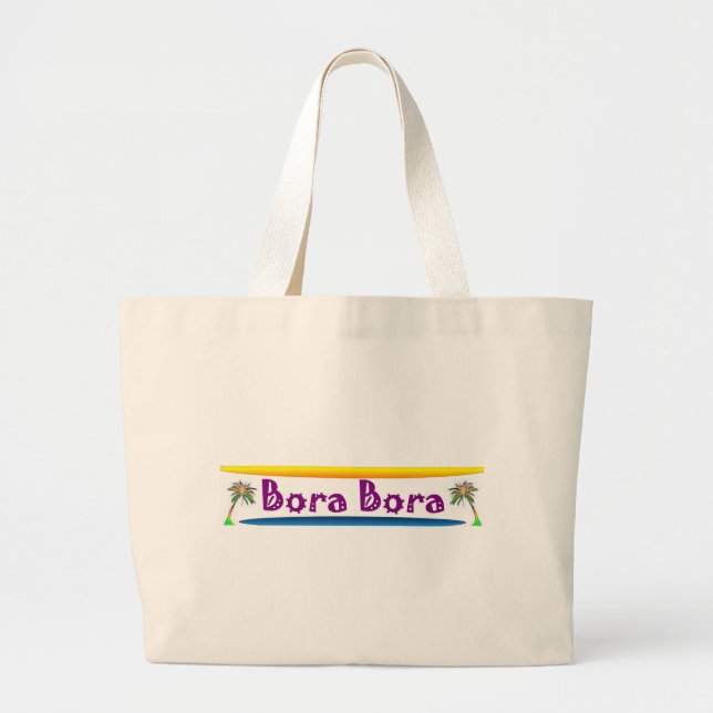 Bora Bora Jumbo Stoffbeutel (Vorne)