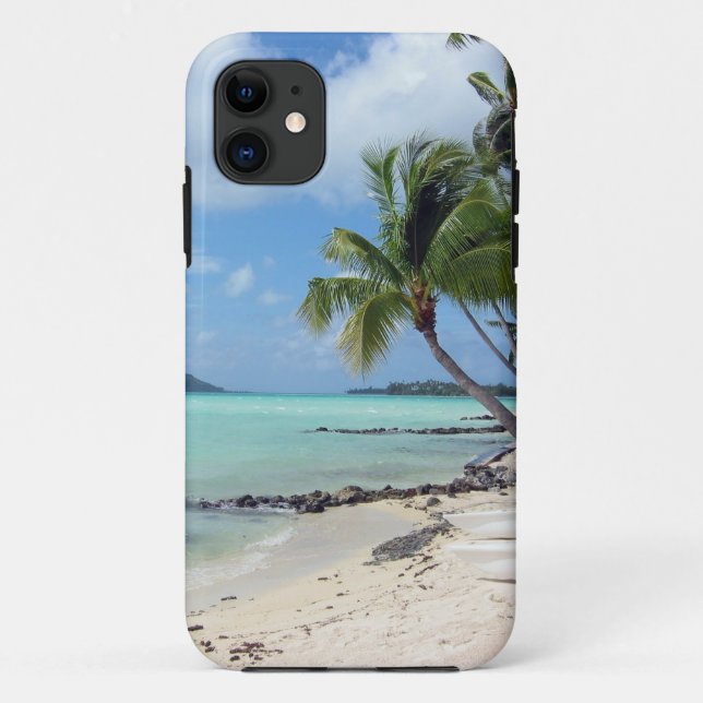 Bora Bora Lagune iPhone Fall Case-Mate iPhone Hülle (Rückseite)