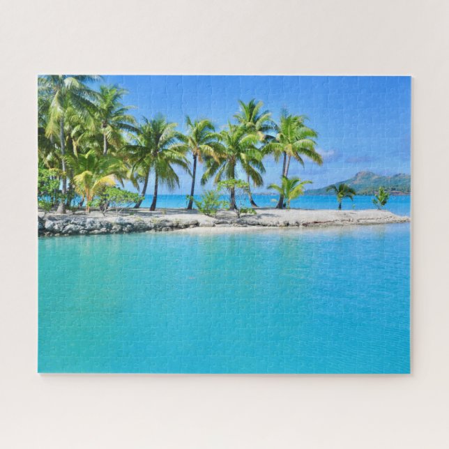 Bora Bora Lagune Puzzle (Horizontal)