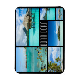 Bora Bora Landschaften vereinbaren Foto Magnet
