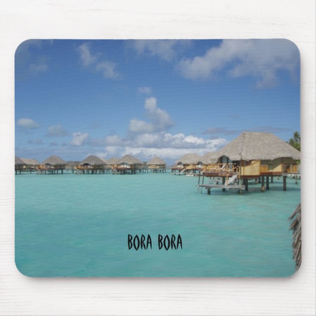 Bora Bora Ocean Mouse Pad Mousepad (Vorne)