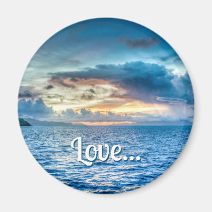 Bora Bora Ocean View Foto Magnet