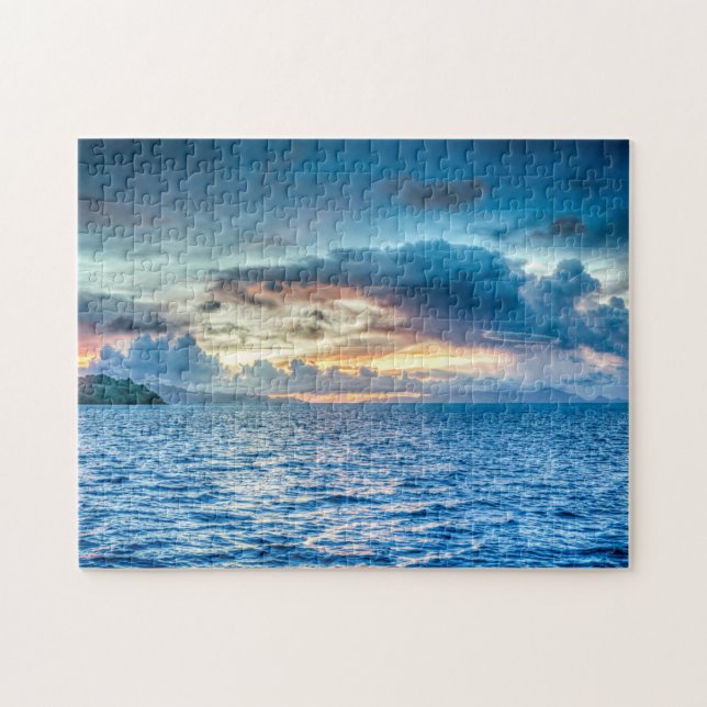 Bora Bora Ocean View Foto Puzzle (Horizontal)