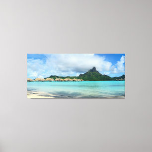 Bora Bora Panorama Print Leinwanddruck
