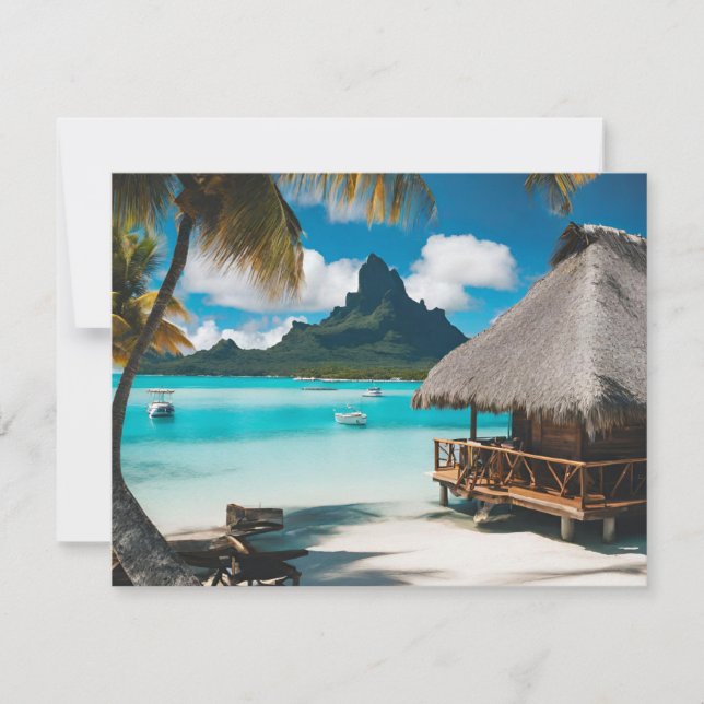 Bora Bora Postcard (2) (Vorderseite)
