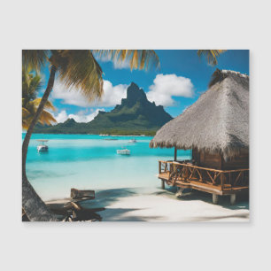 Bora Bora Postcard (2) Magnetkarte