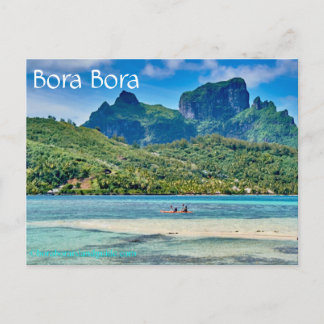 Bora Bora Postcard Postkarte