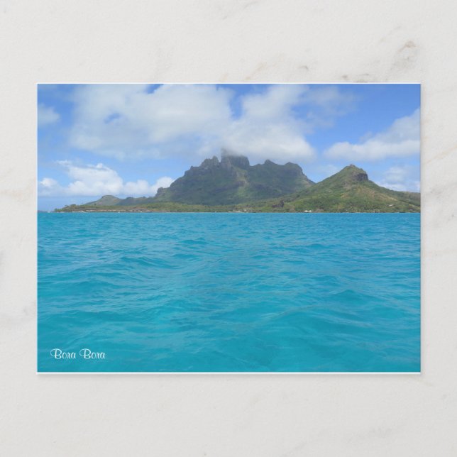 Bora Bora Postkarte (Vorderseite)