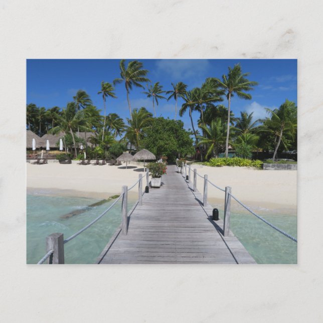 Bora Bora Postkarte (Vorderseite)