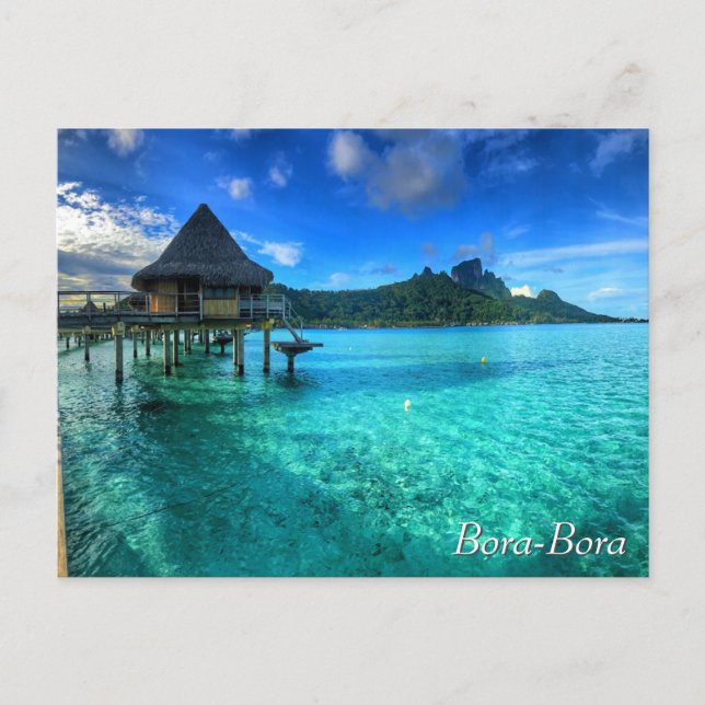 Bora Bora Postkarte (Vorderseite)