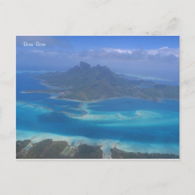 Bora Bora Postkarte (Vorderseite)