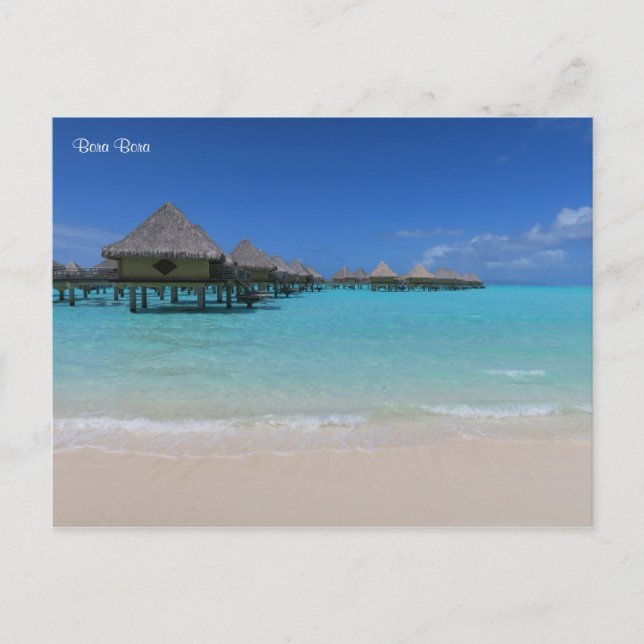 Bora Bora Postkarte (Vorderseite)