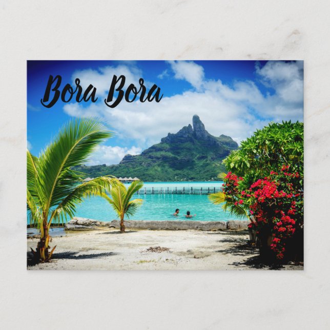 Bora Bora Postkarte (Vorderseite)