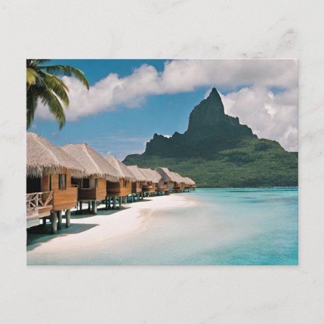 Bora Bora Postkarte (Bora Bora s13) (Vorderseite)