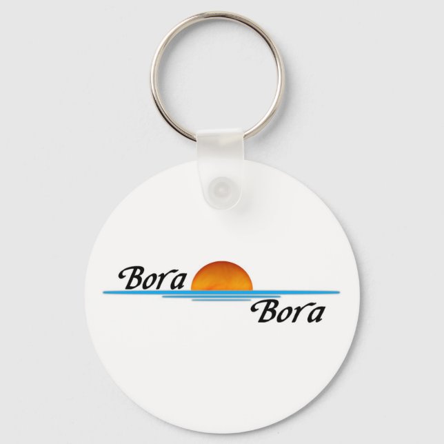 Bora Bora Schlüsselanhänger (Vorderseite)