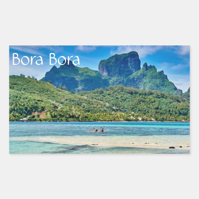 Bora Bora Sticker (Vorderseite)