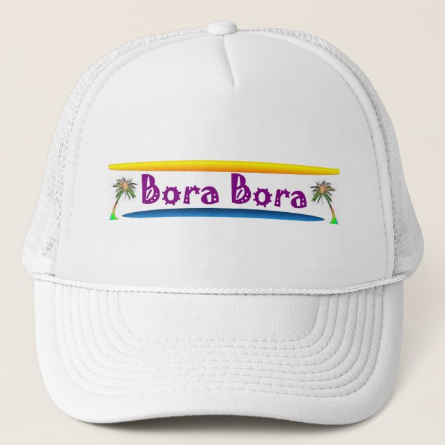 Bora Bora Truckerkappe (Vorderseite)