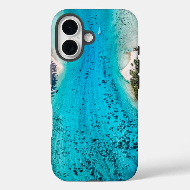 Bora Bora - Weg zum Ozean Case-Mate iPhone Hülle (Rückseite)