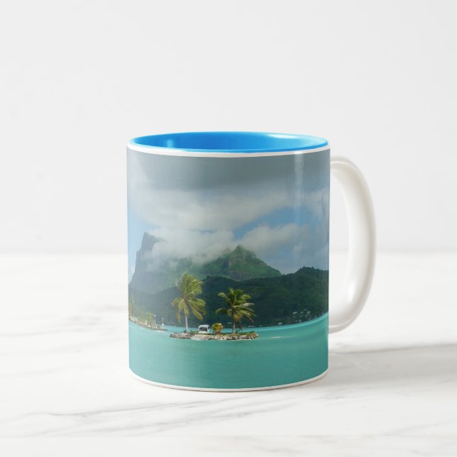 Bora Bora Zweifarbige Tasse (VorderseiteRechts)