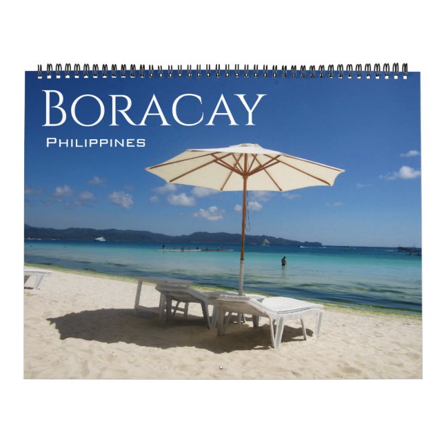 Boracay 2025 groß kalender (Titelbild)